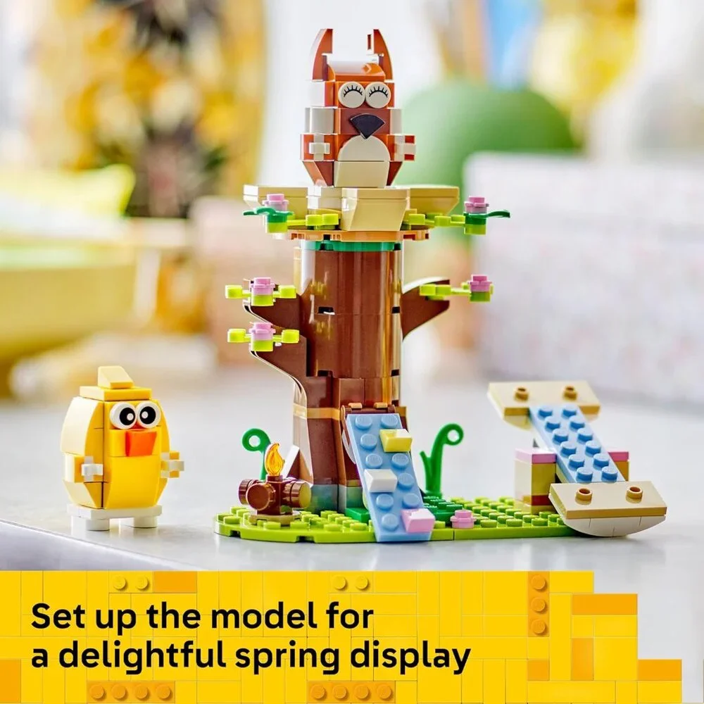 New LEGO Spring Animal Playground Building Toy Set Squirrel Chick Bird Figure 40